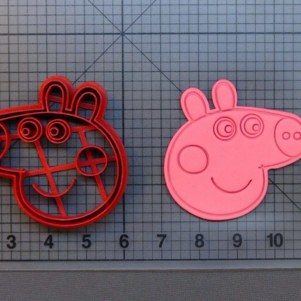 Peppa Pig Cookie/Fondant Cutter Set 3”